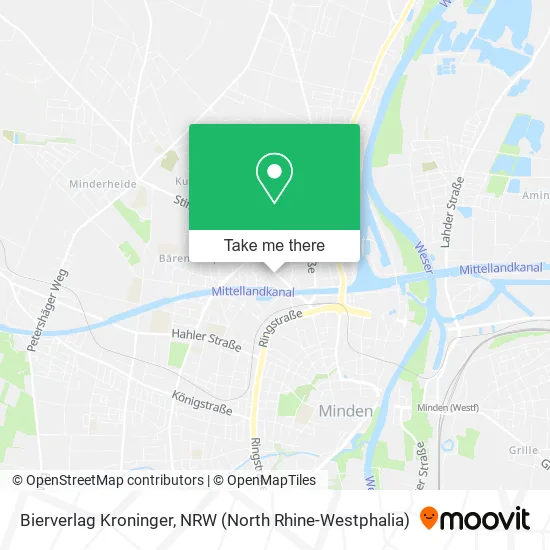 Bierverlag Kroninger map