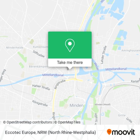 Карта Eccotec Europe
