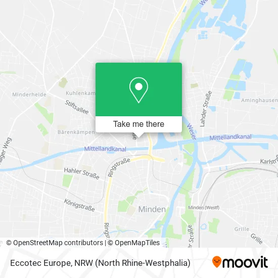 Карта Eccotec Europe