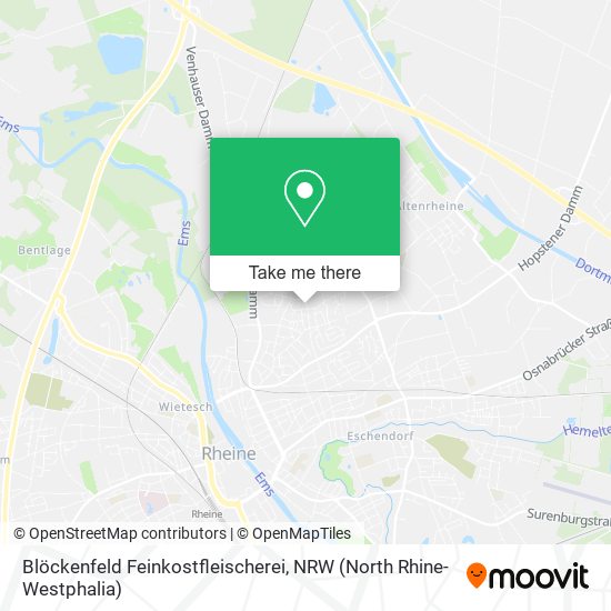 Blöckenfeld Feinkostfleischerei map