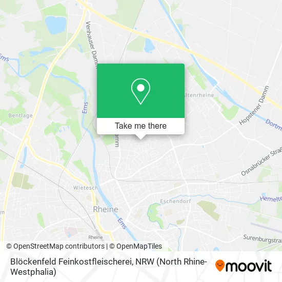 Карта Blöckenfeld Feinkostfleischerei