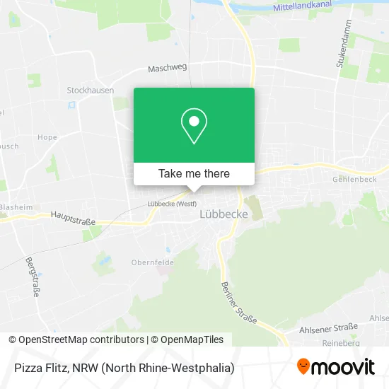 Карта Pizza Flitz