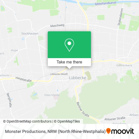 Monster Productions map