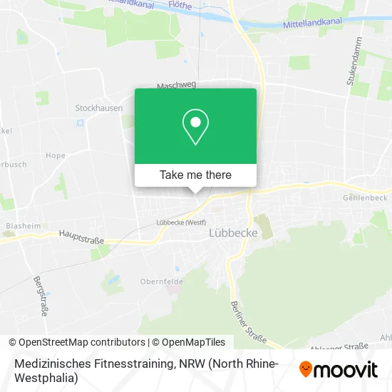 Карта Medizinisches Fitnesstraining