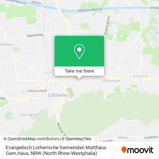 Evangelisch Lutherische Gemeinden Matthäus Gem.Haus map