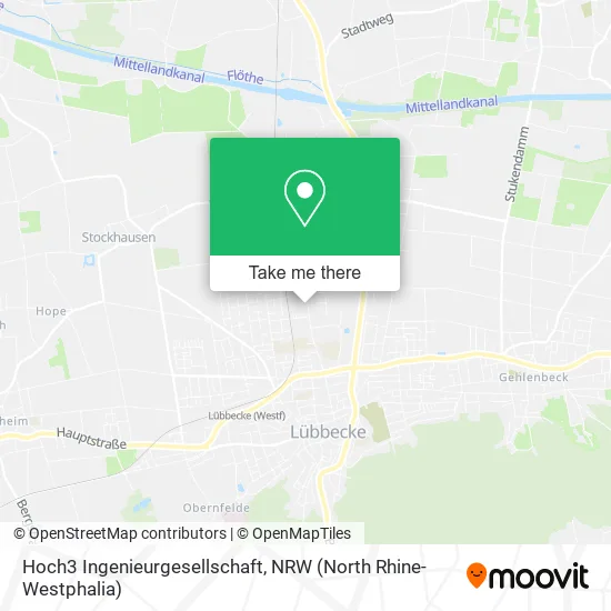 Карта Hoch3 Ingenieurgesellschaft