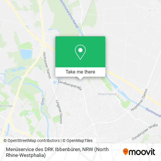 Карта Menüservice des DRK Ibbenbüren