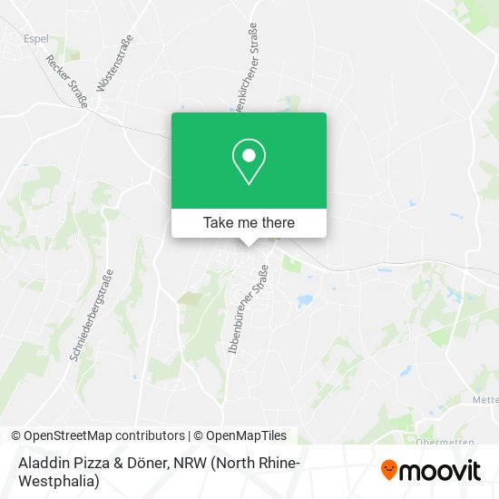 Aladdin Pizza & Döner map