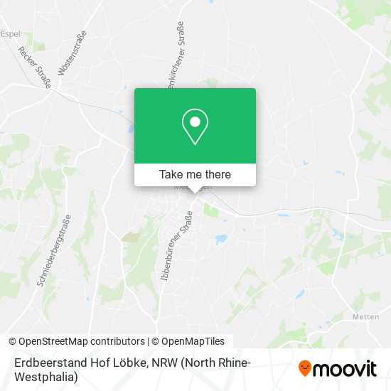 Erdbeerstand Hof Löbke map