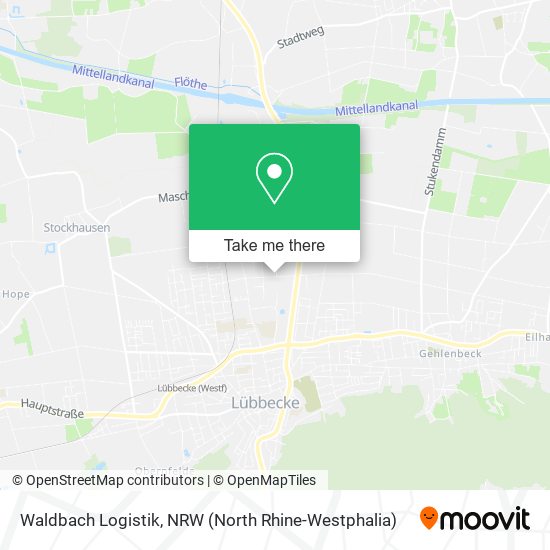 Карта Waldbach Logistik