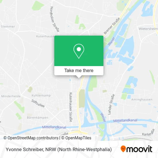 Yvonne Schreiber map