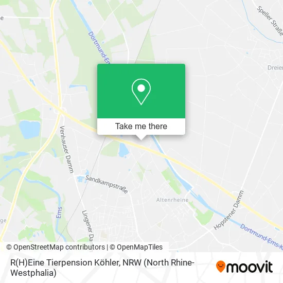 Карта R(H)Eine Tierpension Köhler