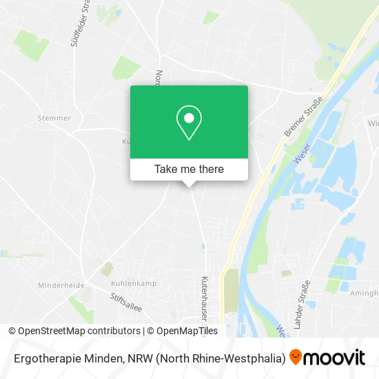Карта Ergotherapie Minden