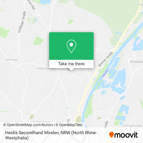 Карта Heidis Secondhand Minden