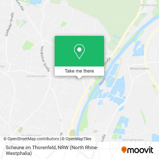 Scheune im Thorenfeld map