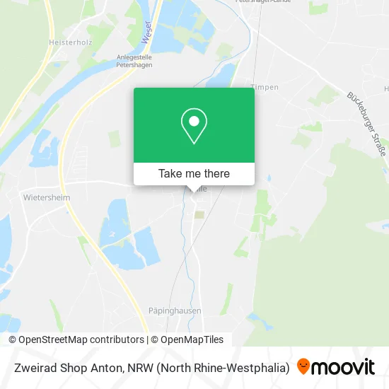 Zweirad Shop Anton map