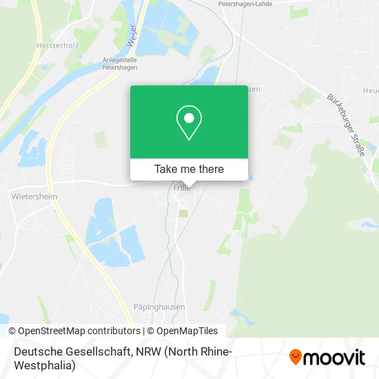 Deutsche Gesellschaft map