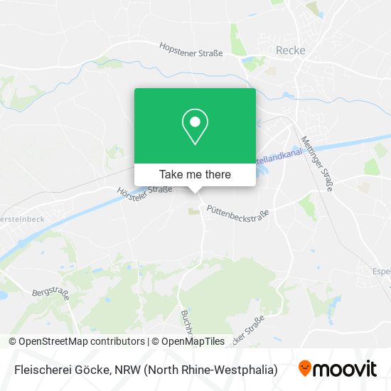 Fleischerei Göcke map