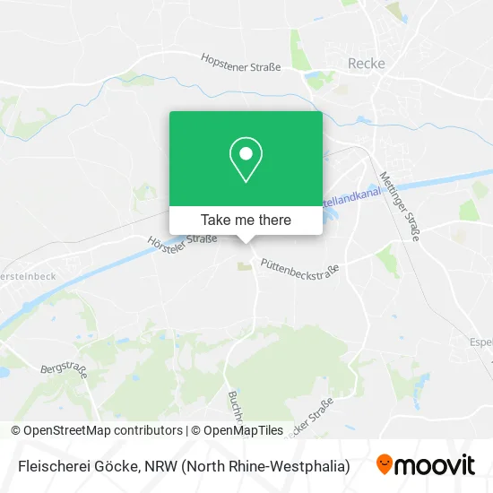 Fleischerei Göcke map