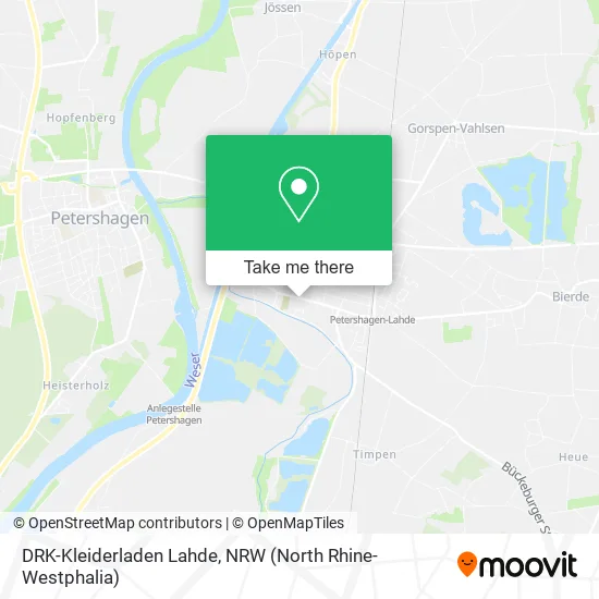 Карта DRK-Kleiderladen Lahde