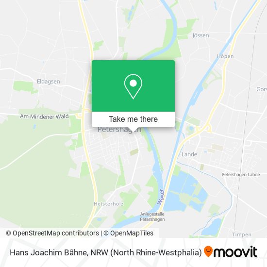 Hans Joachim Bãhne map