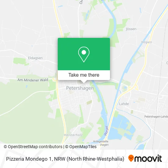 Карта Pizzeria Mondego 1