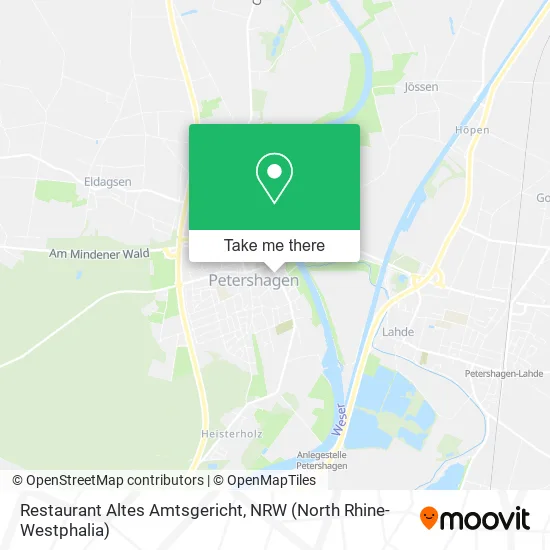 Карта Restaurant Altes Amtsgericht