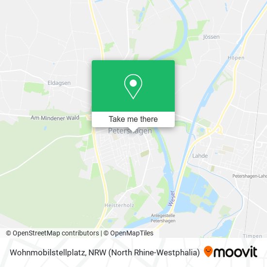 Wohnmobilstellplatz map