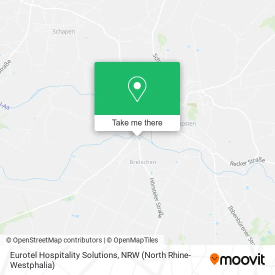 Карта Eurotel Hospitality Solutions