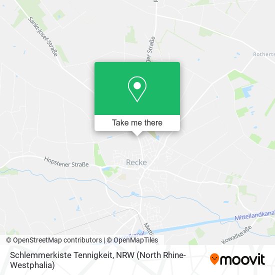 Schlemmerkiste Tennigkeit map