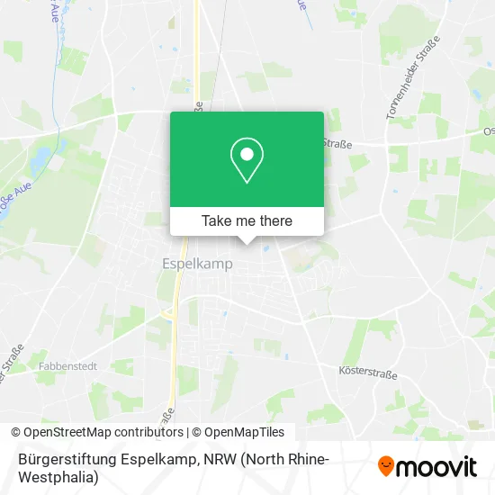 Карта Bürgerstiftung Espelkamp