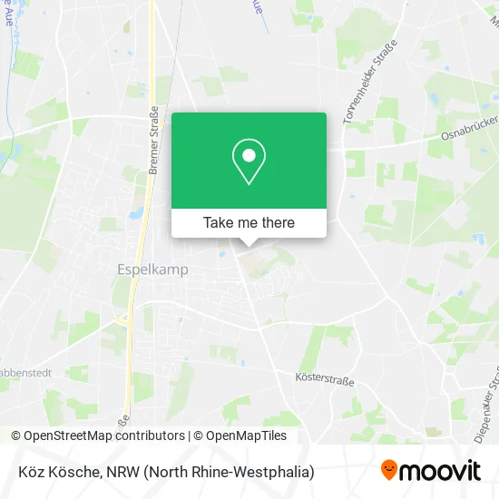 Карта Köz Kösche