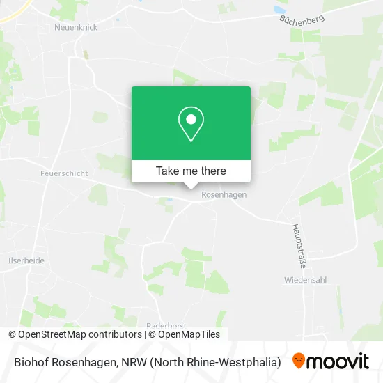 Biohof Rosenhagen map