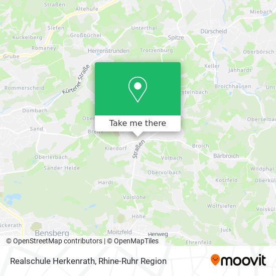 Realschule Herkenrath map