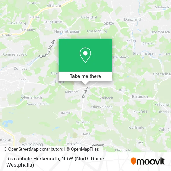 Карта Realschule Herkenrath