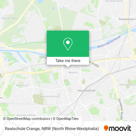 Realschule Crange map