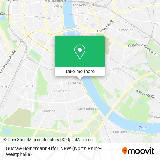 Карта Gustav-Heinemann-Ufer