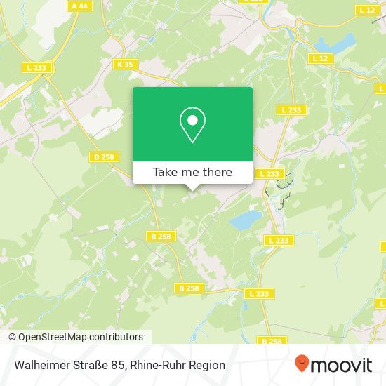 Walheimer Straße 85 map
