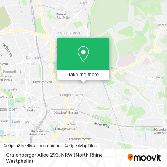 Карта Grafenberger Allee 293