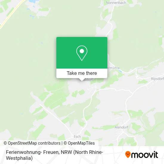 Ferienwohnung- Freuen map