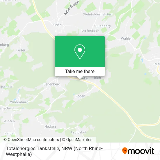 Карта Totalenergies Tankstelle