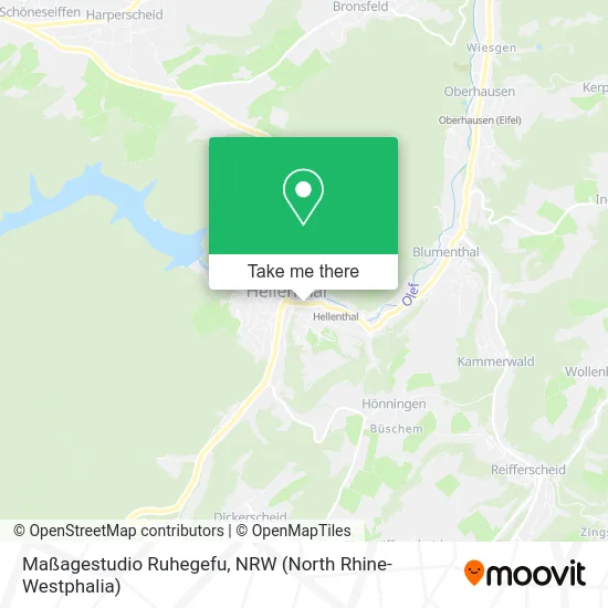 Карта Maßagestudio Ruhegefu