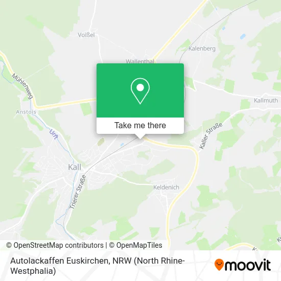 Карта Autolackaffen Euskirchen