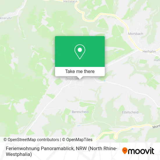 Карта Ferienwohnung Panoramablick