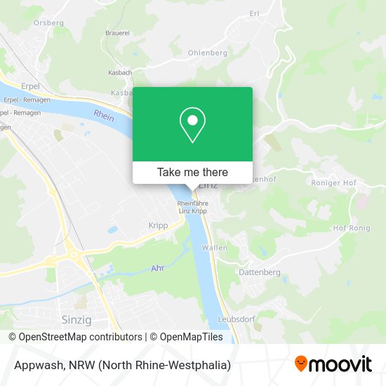 Карта Appwash