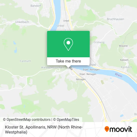 Карта Kloster St. Apollinaris