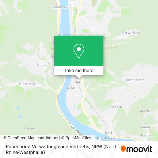 Rabenhorst Verwaltungs-und Vertriebs map