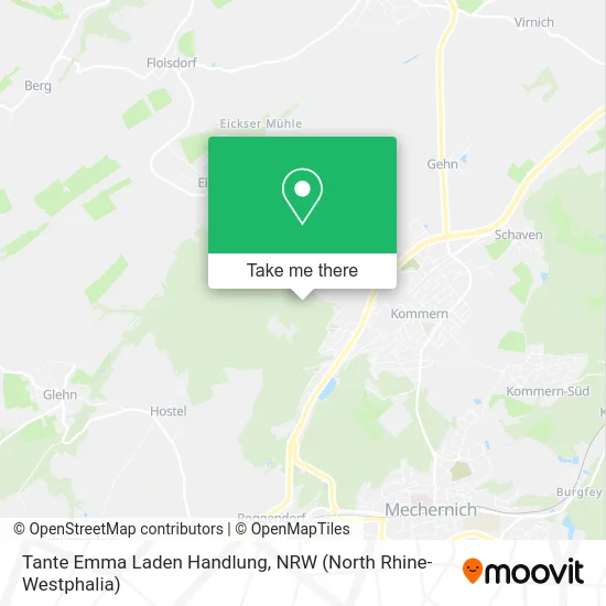 Карта Tante Emma Laden Handlung