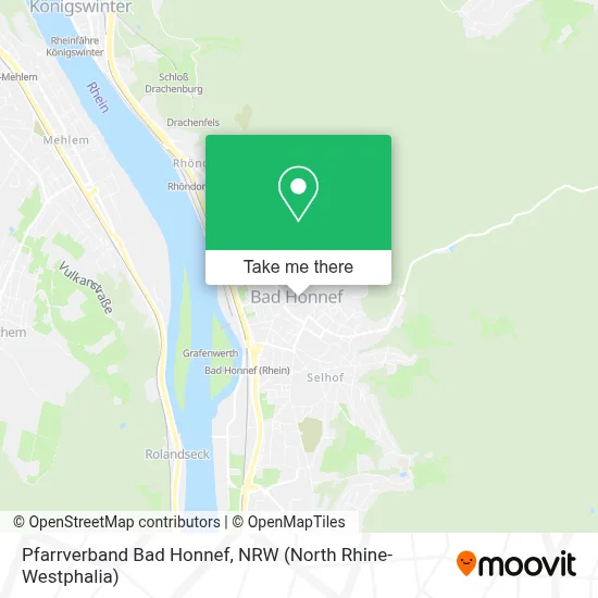 Pfarrverband Bad Honnef map