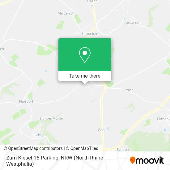 Zum Kiesel 15 Parking map